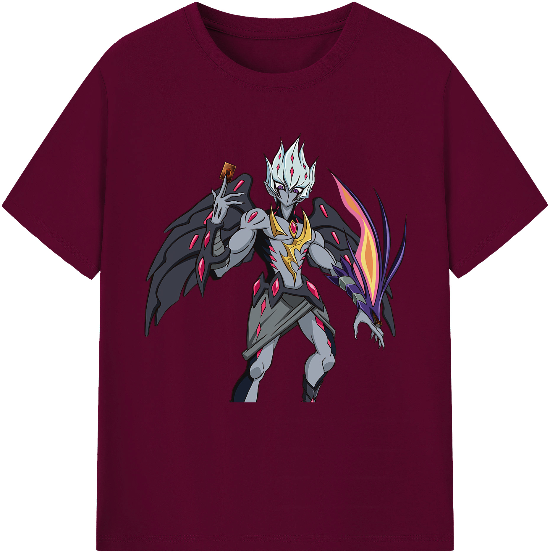 （画像用） 遊☆戯☆王 Yu-Gi-Oh! レディースカジュアルプリントTシャツ（綿100％）